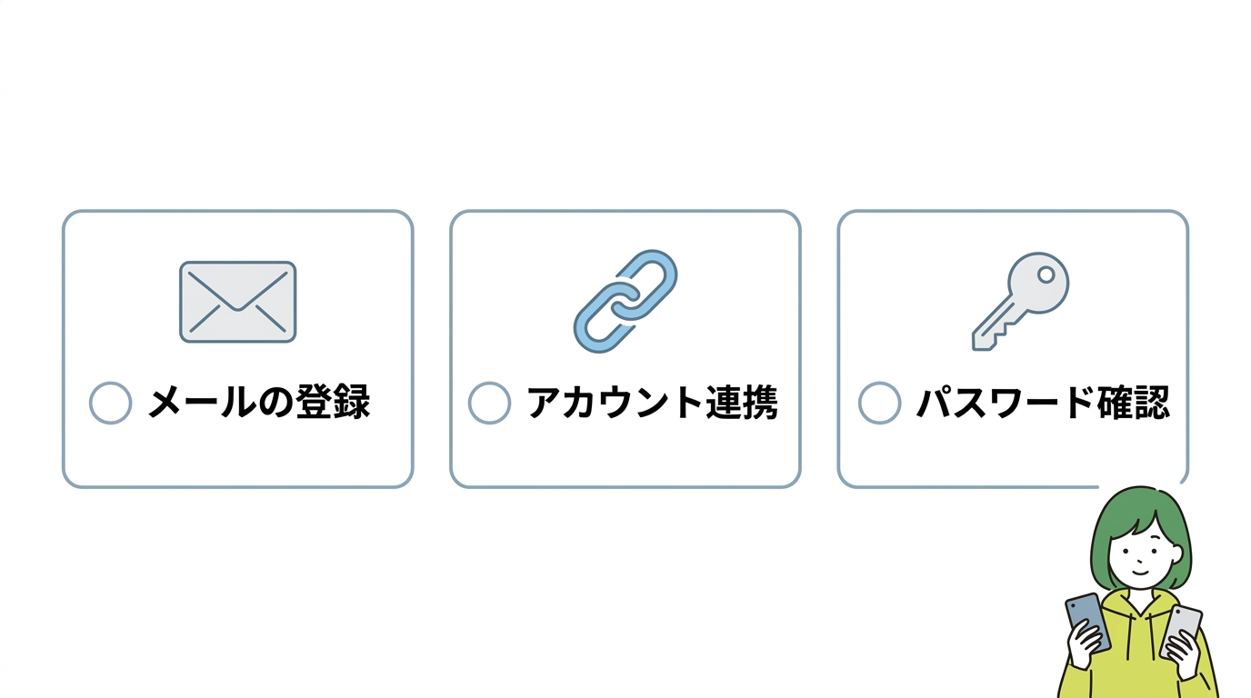 機種変更前に確認すべき3つの設定