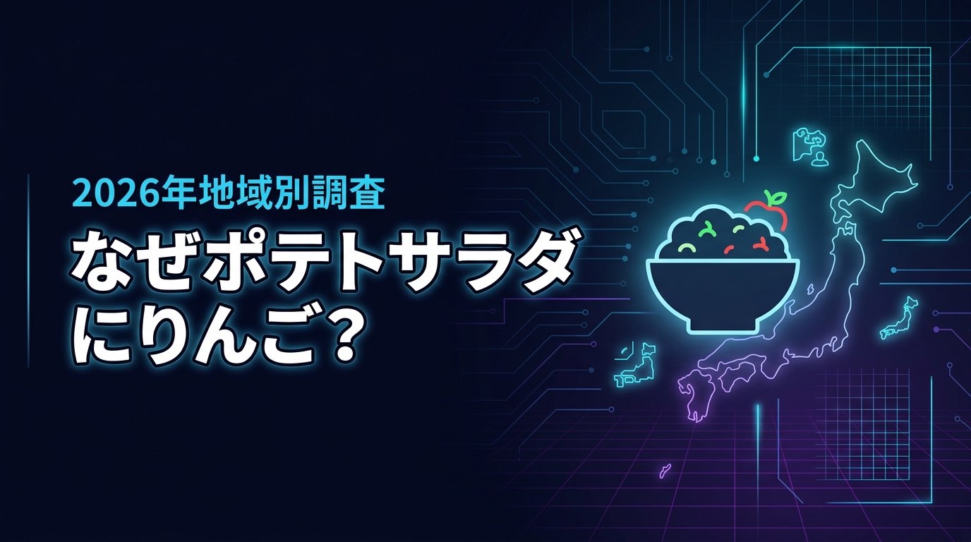 【なぜ入れる？】ポテトサラダのりんごに驚く人必見！地域別の分布と理由