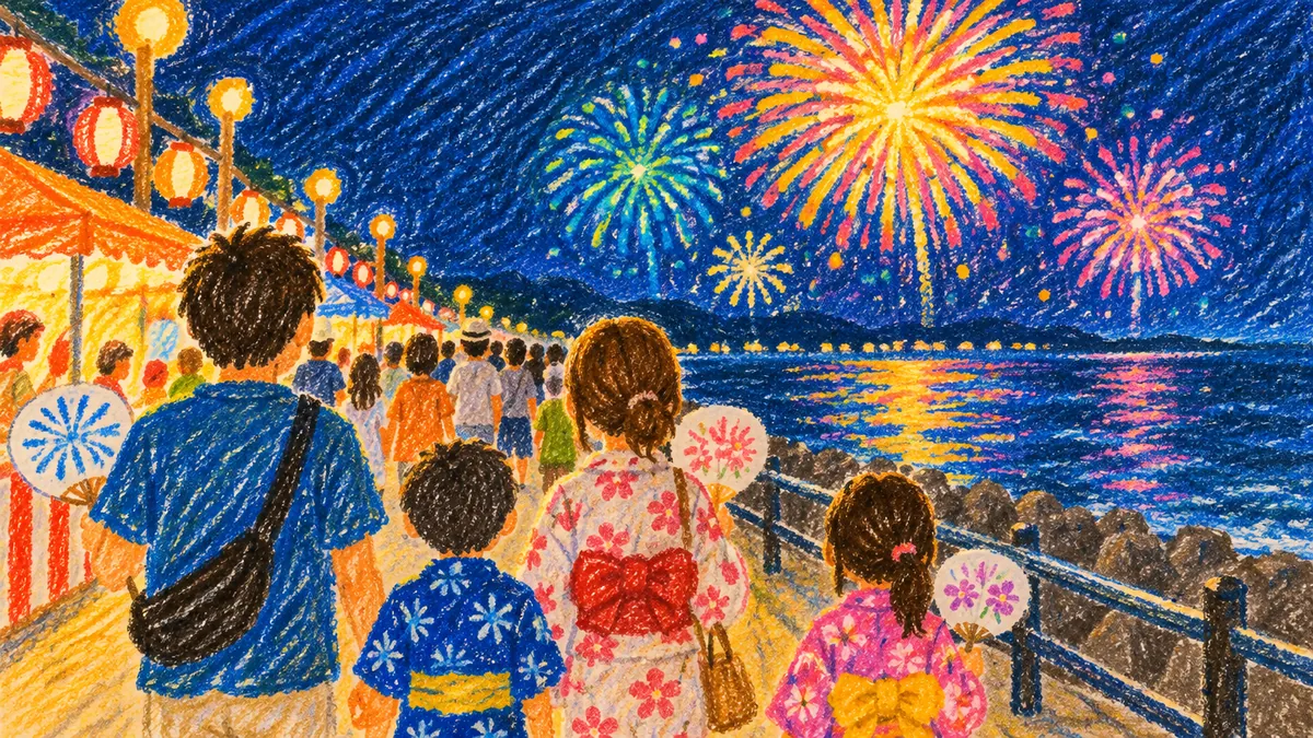 津花火大会・久居花火大会の見どころと行き方