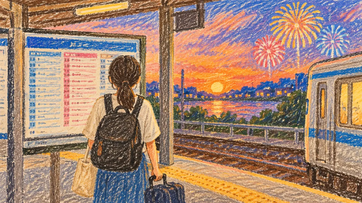 花火大会で気をつけたい失敗