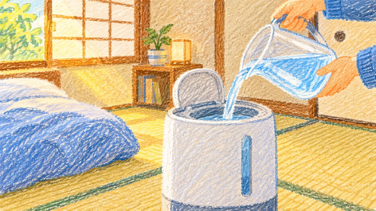 部屋の広さと加湿方式で絞り込むと失敗しにくい理由